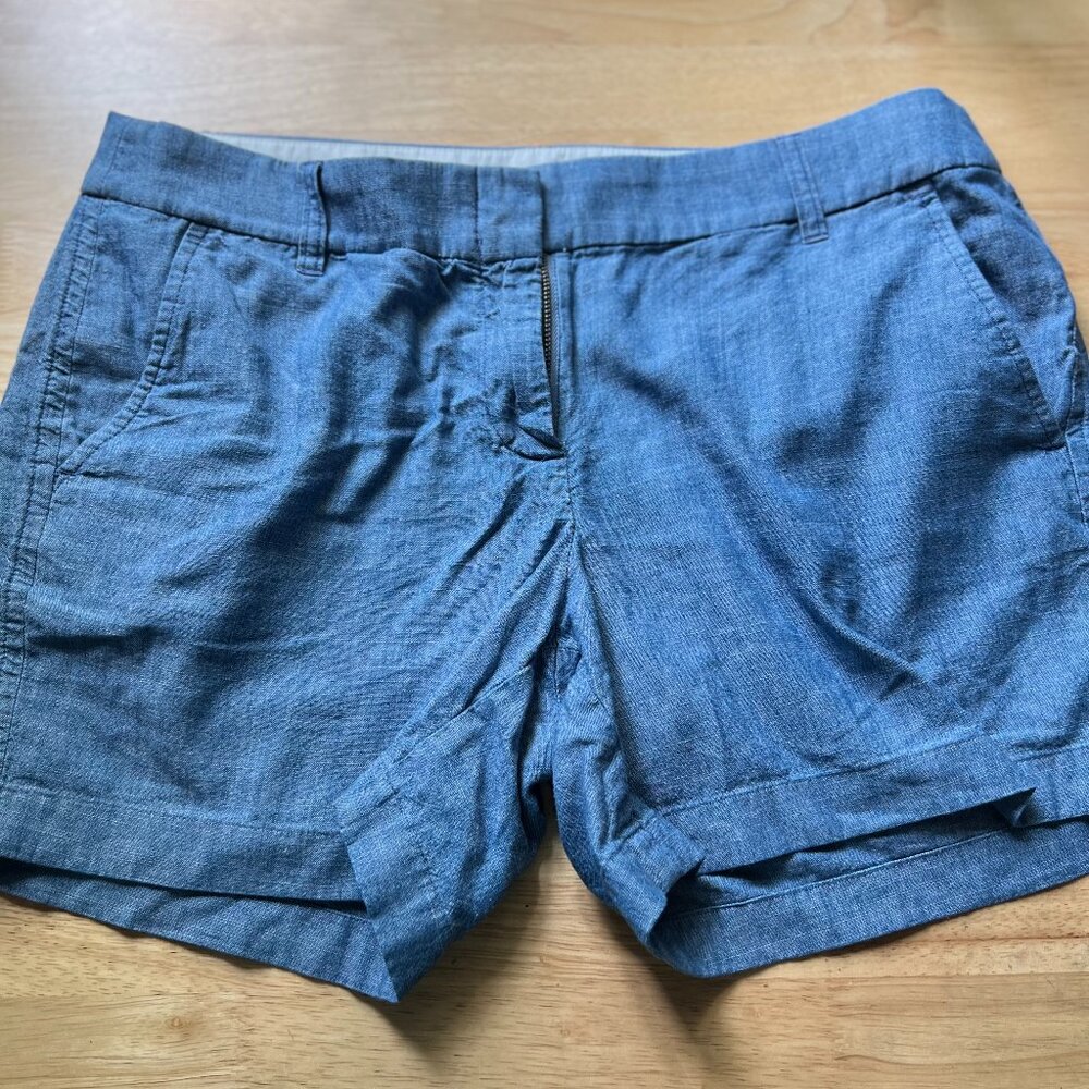 J. Crew Factory Chambray Shorts